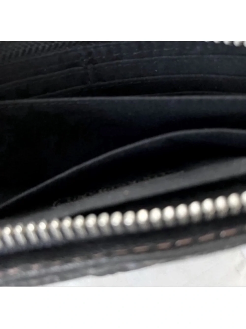 Lucky Brand Full Size Leather Wallet Flap & Zipper Closures Black Pink Silver